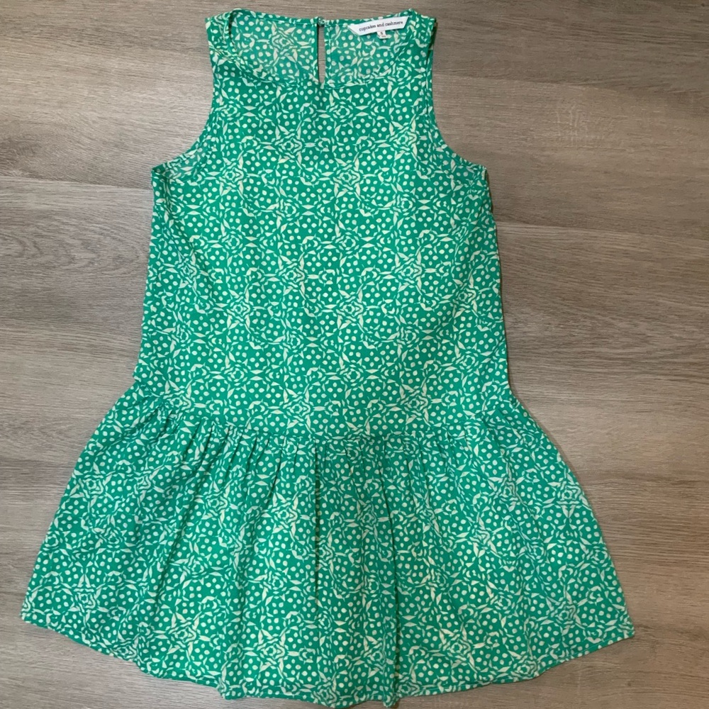 Green Cupcakes & Cashmere Ladies Small Summer Dress. NWOT